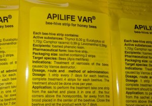 Apilife Var - hive treatment for varroa
